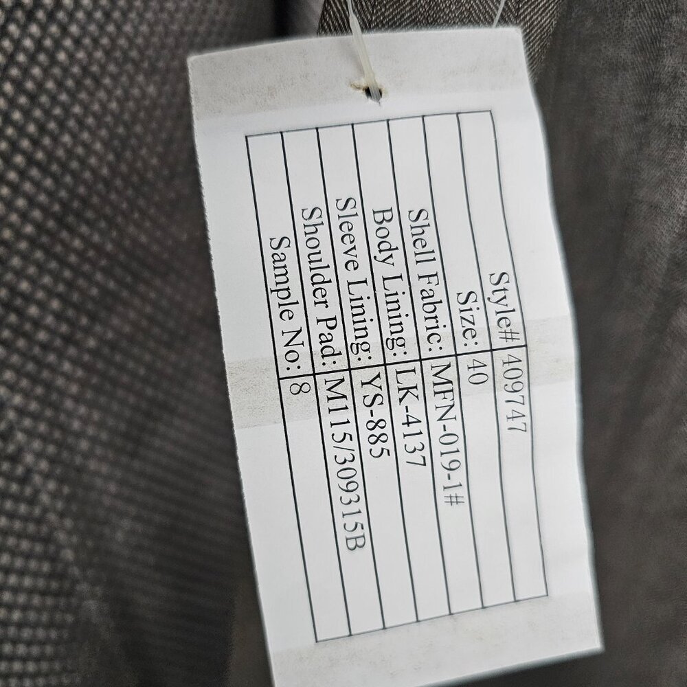 Banana Republic 40R Brown Striped 3-Button Sport Coat Blazer Jacket P048 - Picture 11 of 11